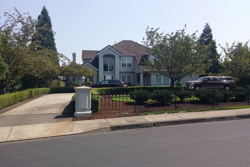 House painters on an exterior job